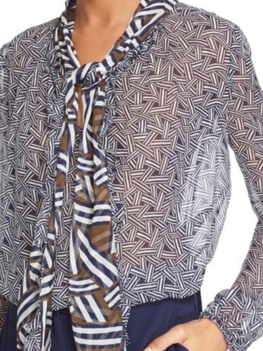Diane Von Furstenberg silk blouse